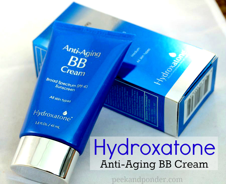 Hydroxatone Anti-Aging BB Cream | Peek & Ponder