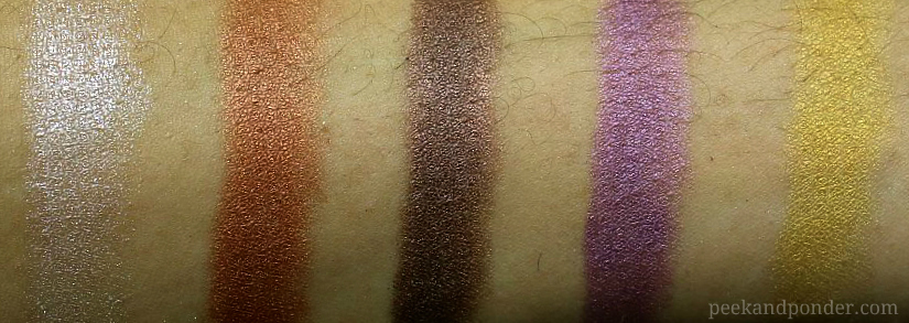 BA Star swatches