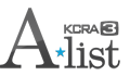 KCRA 3 A-List logo