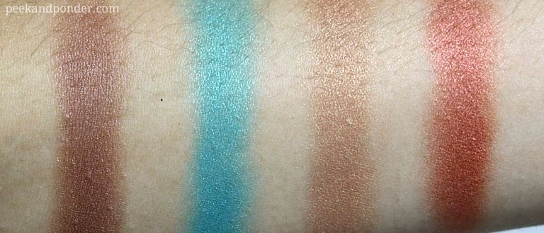 Bora Bora Swatches