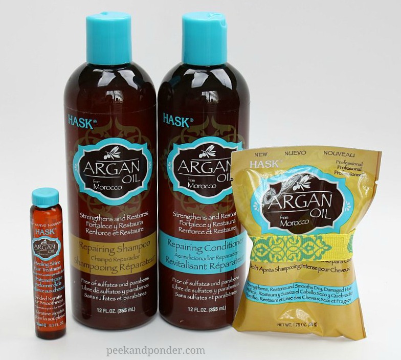 Argan Oil hair products from Hask