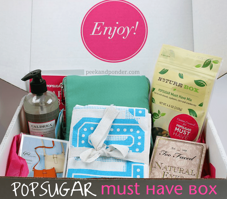 POPSUGAR Must Have box
