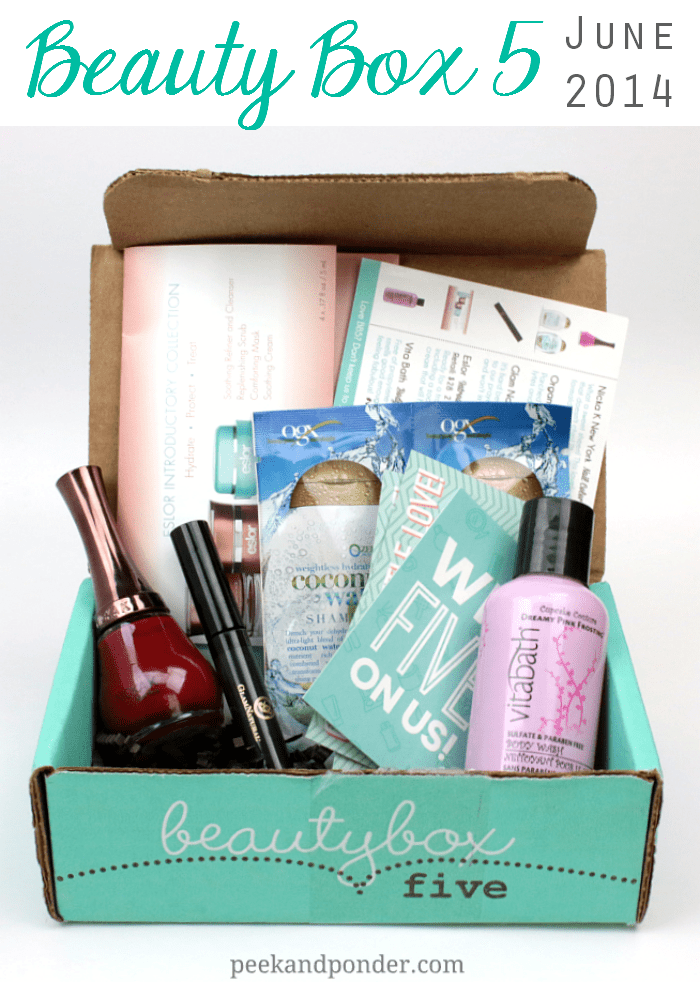 Beauty Box 5 - June 2014 Beauty Box 5 - June 2014
