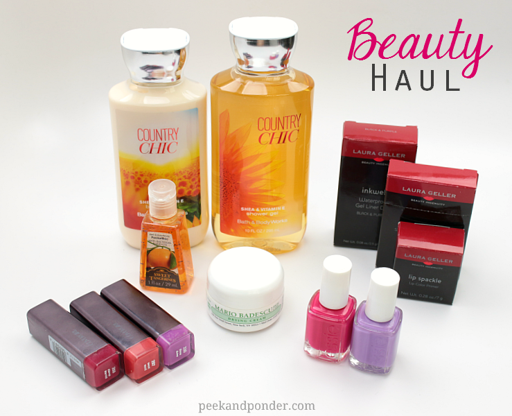 beauty haul