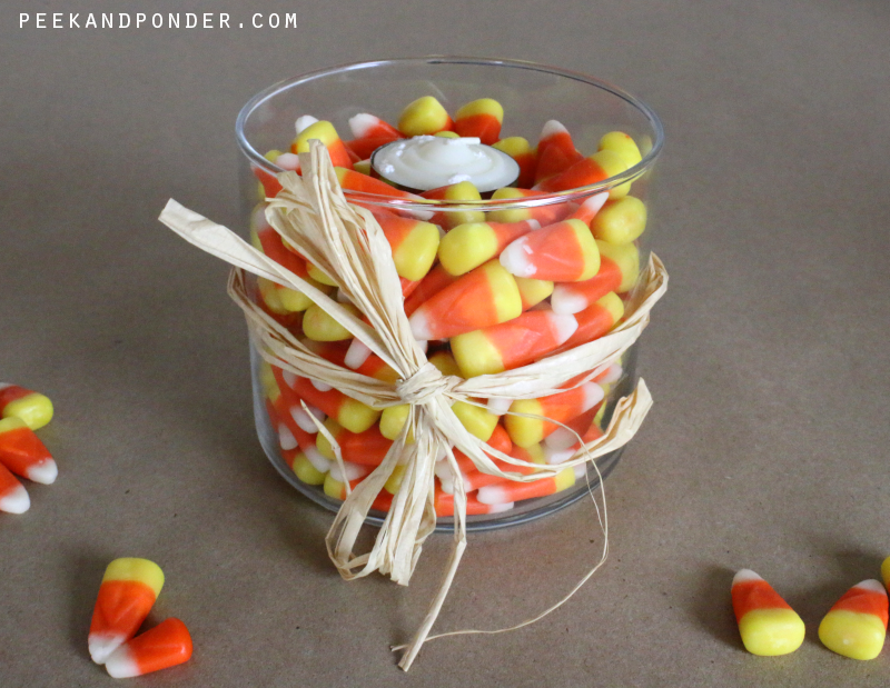 Candy corn Fall decor