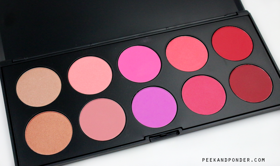 BH Cosmetics blush palette