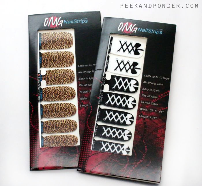 OMG nail strips