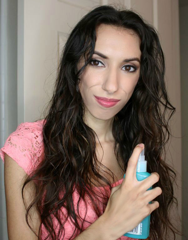 Beach waves step five