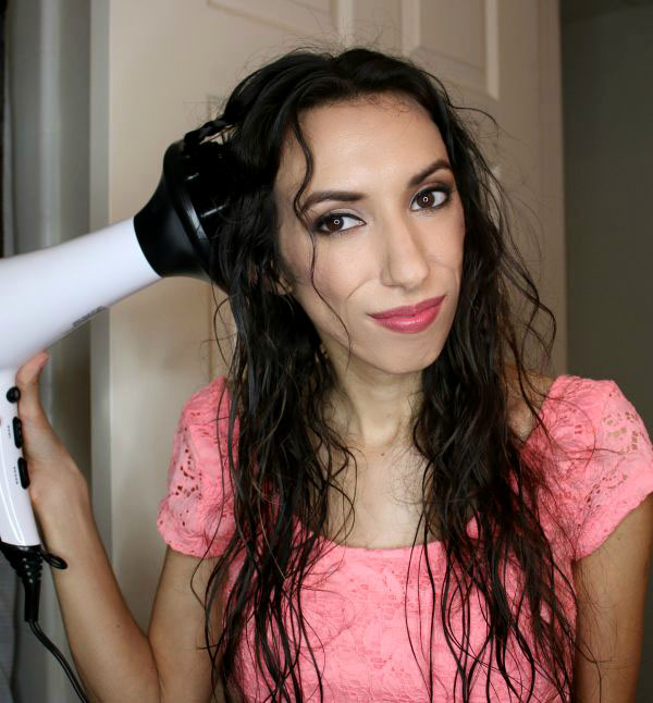 Beach waves step four