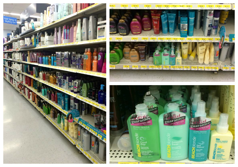 Walmart hair aisle