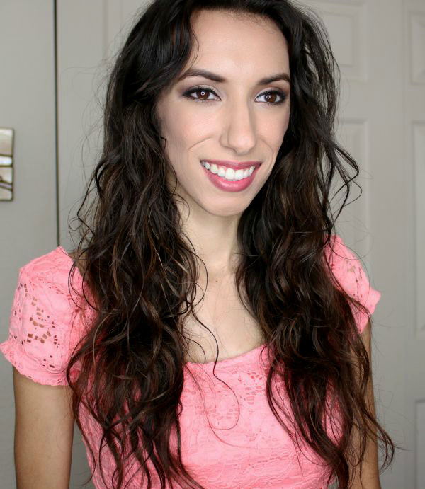 wavy beach hair