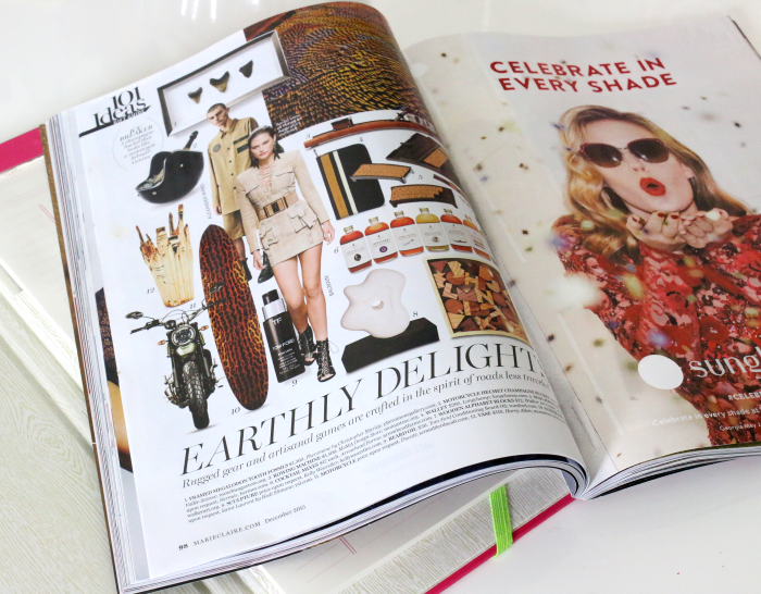 gift inspiration with Marie Claire Magazine