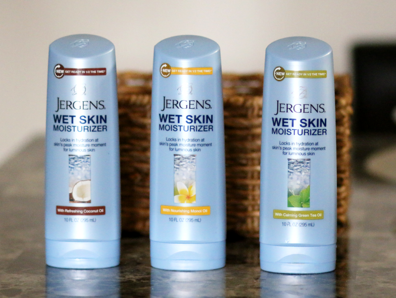 jergens wet skin moisturizers