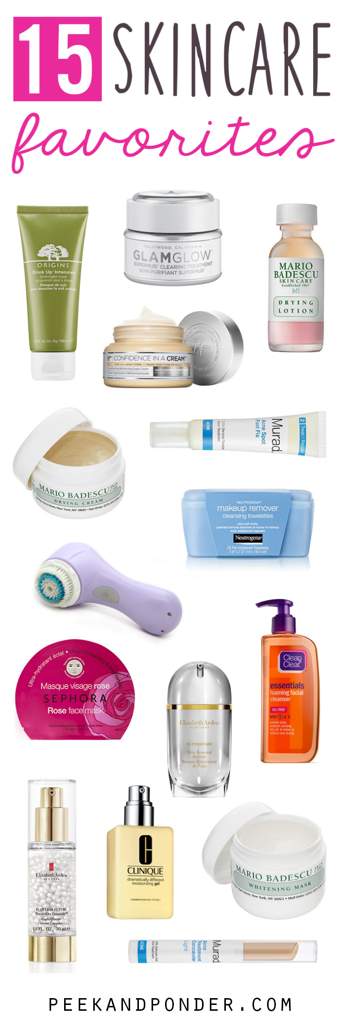 15 skin care favorites