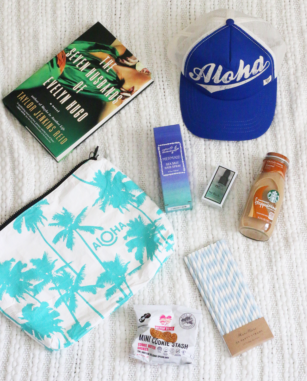 personal items in a basket