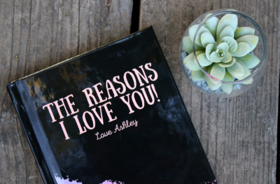 love book titled the reasons I love you