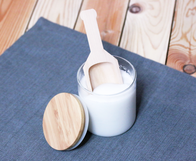 DIY hand scrub in a jar