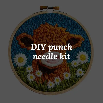 DIY punch needle kit