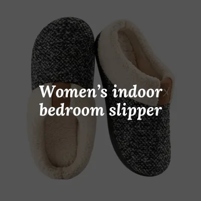 Women's indoor bedroom slipper