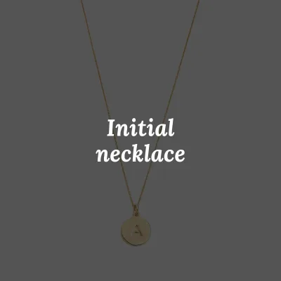 initial necklace