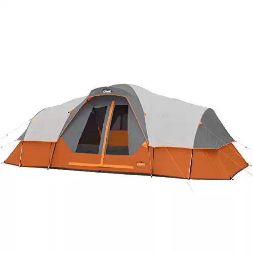 CORE 11 Person Large Multi Room Tent