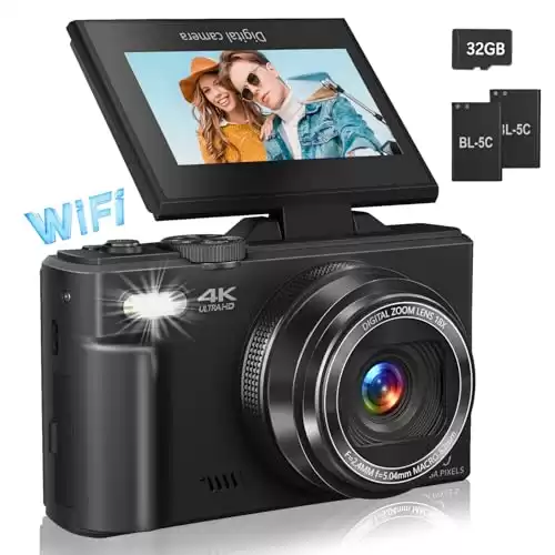 Digital Camera for Photography and Vlogging