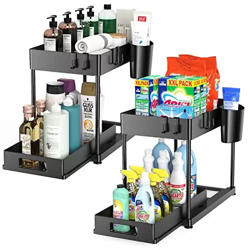 Under Sink Organizers and Storage, 2 Pack