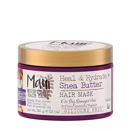 Maui Moisture Heal & Hydrate + Shea Butter Hair Mask & Leave-In Conditioner